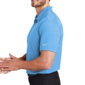 Nike NKBV6042 Dry Essential Solid Polo Color University Blue Size S (New)
